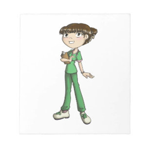 Krankenschwester Notizblock