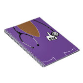 Krankenschwester-Notizbuch scheuern Spitzenentwurf Notizblock (Rechte Seite)