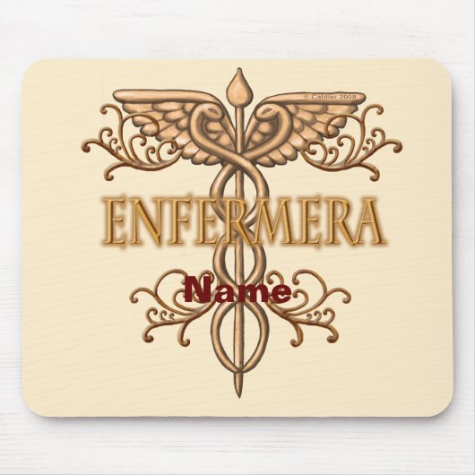 Krankenschwester nurse  mousepad (Vorne)