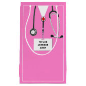 Krankenschwester oder Glückwunsch eines Arztes Kleine Geschenktüte (Vorderseite)