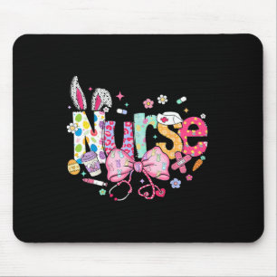 Krankenschwester Ostertag Niedlich Kokett Stethosk Mousepad