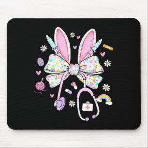 Krankenschwester Ostertag Niedlich Kokett Stethosk Mousepad