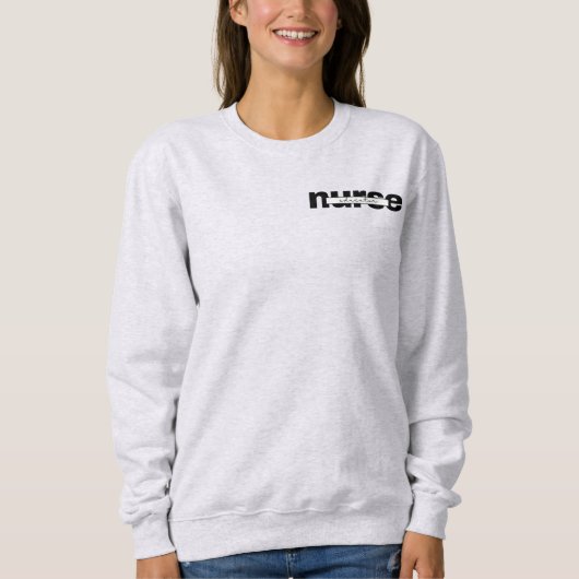 Krankenschwester-Pädagogin Sweatshirt (Vorderseite)