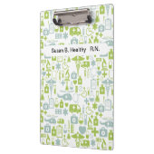 Krankenschwester-personalisierte medizinische klemmbrett (Links)