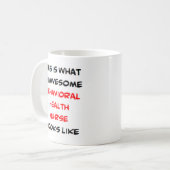 Krankenschwester, phantastisch kaffeetasse (Vorderseite Links)