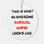 Krankenschwester, phantastisch keramik ornament (Links)