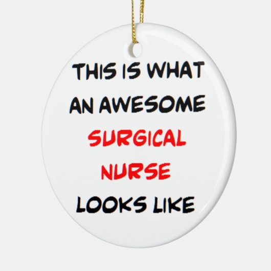 Krankenschwester, phantastisch keramik ornament (Links)