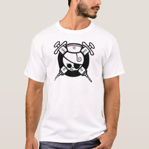 Krankenschwester-Piratund KreuzHypos T-Shirt