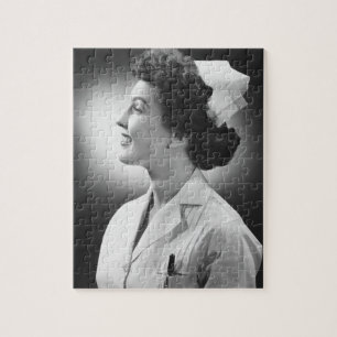 Krankenschwester posierend puzzle