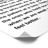 Krankenschwester Poster (Ecke)