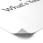 Krankenschwester Poster (Ecke)