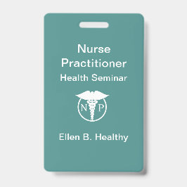 Krankenschwester-Praktiker-Abzeichen Ausweis