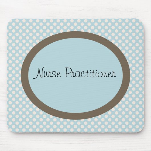 Krankenschwester-Praktiker-Geschenke Mousepad (Vorne)