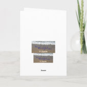 Krankenschwester-Praktiker-Glückwunsch-Gruß-Karte Karte (Rückseite)