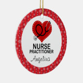 Krankenschwester-Praktiker-kundenspezifische Keramikornament (Rechts)