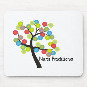 Krankenschwester-Praktiker-künstlerische Mousepad