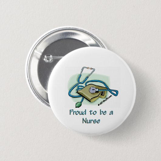 Krankenschwester Pride1 Button (Vorne & Hinten)