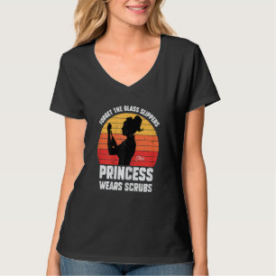 Krankenschwester Prinzessin Praktiker Arbeitswoche T-Shirt