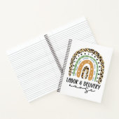 Krankenschwester Rainbow L and D Notizblock (Innenseite)