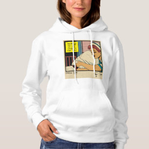 Krankenschwester Retro Romance Vintage Comic: Cry Hoodie