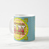 Krankenschwester RN Kaffeetasse (Vorderseite Links)
