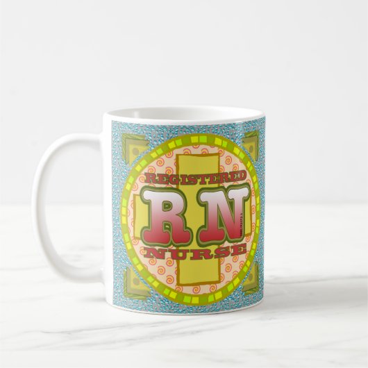 Krankenschwester RN Kaffeetasse (Links)