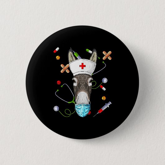 Krankenschwester rn lustige er Krankenpflegeschule Button (Vorderseite)