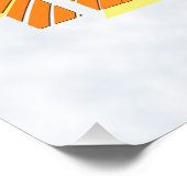 Krankenschwester Rock, Orange/Green Fun Krankensch Poster (Ecke)