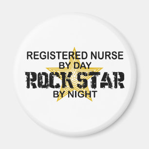 Krankenschwester-Rockstar bis zum Nacht Magnet