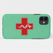 Krankenschwester Rod von Asclepius Case-Mate iPhone Hülle (Rückseite (Horizontal))