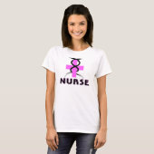 KRANKENSCHWESTER-ROSA T-Shirt (Vorne ganz)