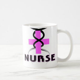KRANKENSCHWESTER-ROSA TASSE