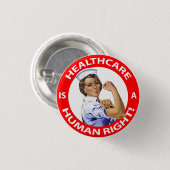 Krankenschwester "Rosie" sagt, dass Button (Vorne & Hinten)