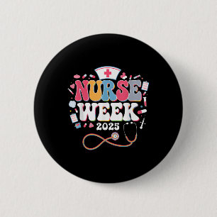 Krankenschwester-Schätzungswoche - Frohe nationale Button