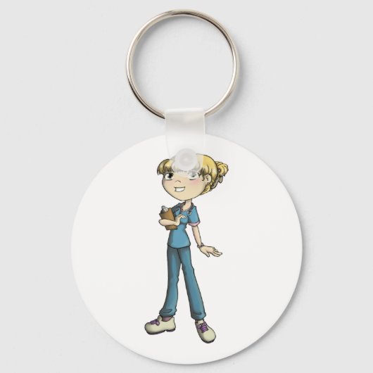 Krankenschwester Schlüsselanhänger (Vorderseite)