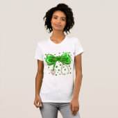 Krankenschwester Shamrock St. Patrick’s T-Shirt (Vorne ganz)