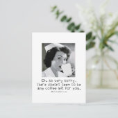 Krankenschwester - So sehr Sorry ...kein Kaffee fü Postkarte (Stehend Vorderseite)