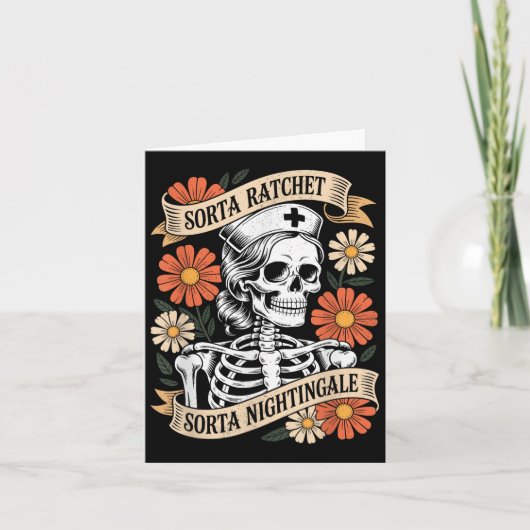 Krankenschwester Sorta Ratchet Sorta Nightingale S Karte (Vorderseite)