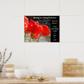 Krankenschwester-Spaßplakatkunst, die Poster (Küche)