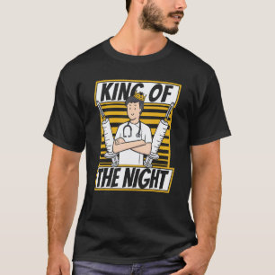 Krankenschwester Spritzen Betreuer Krankenhaus Pfl T-Shirt