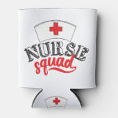 Krankenschwester Squad Krankenpfleger Freunde Kran Dosenkühler (Vorderseite)