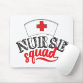 Krankenschwester Squad Krankenpfleger Freunde Kran Mousepad (Mit Mouse)