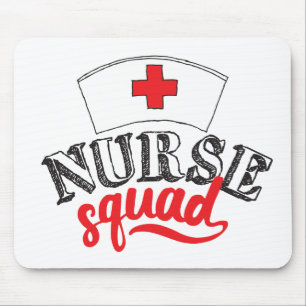Krankenschwester Squad Krankenpfleger Freunde Kran Mousepad