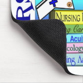 KRANKENSCHWESTER-STARK ÜBERHAUPT LIEBE Mousepad (Ecke)