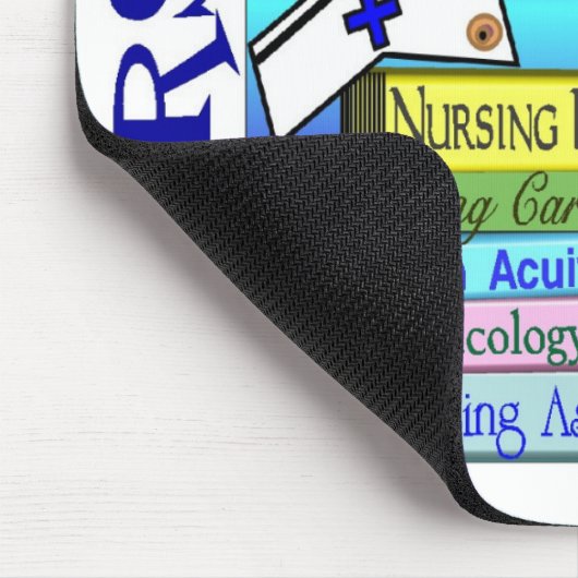 KRANKENSCHWESTER-STARK ÜBERHAUPT LIEBE Mousepad (Ecke)