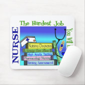 KRANKENSCHWESTER-STARK ÜBERHAUPT LIEBE Mousepad (Mit Mouse)