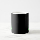 Krankenschwester Stethoscope Green Ri Kaffeetasse (Mittel)