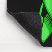 Krankenschwester Stethoscope Green Ri Mousepad (Ecke)