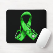 Krankenschwester Stethoscope Green Ri Mousepad (Mit Mouse)