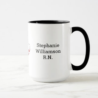 Krankenschwester Stolz-Attribute/personalisierter Tasse